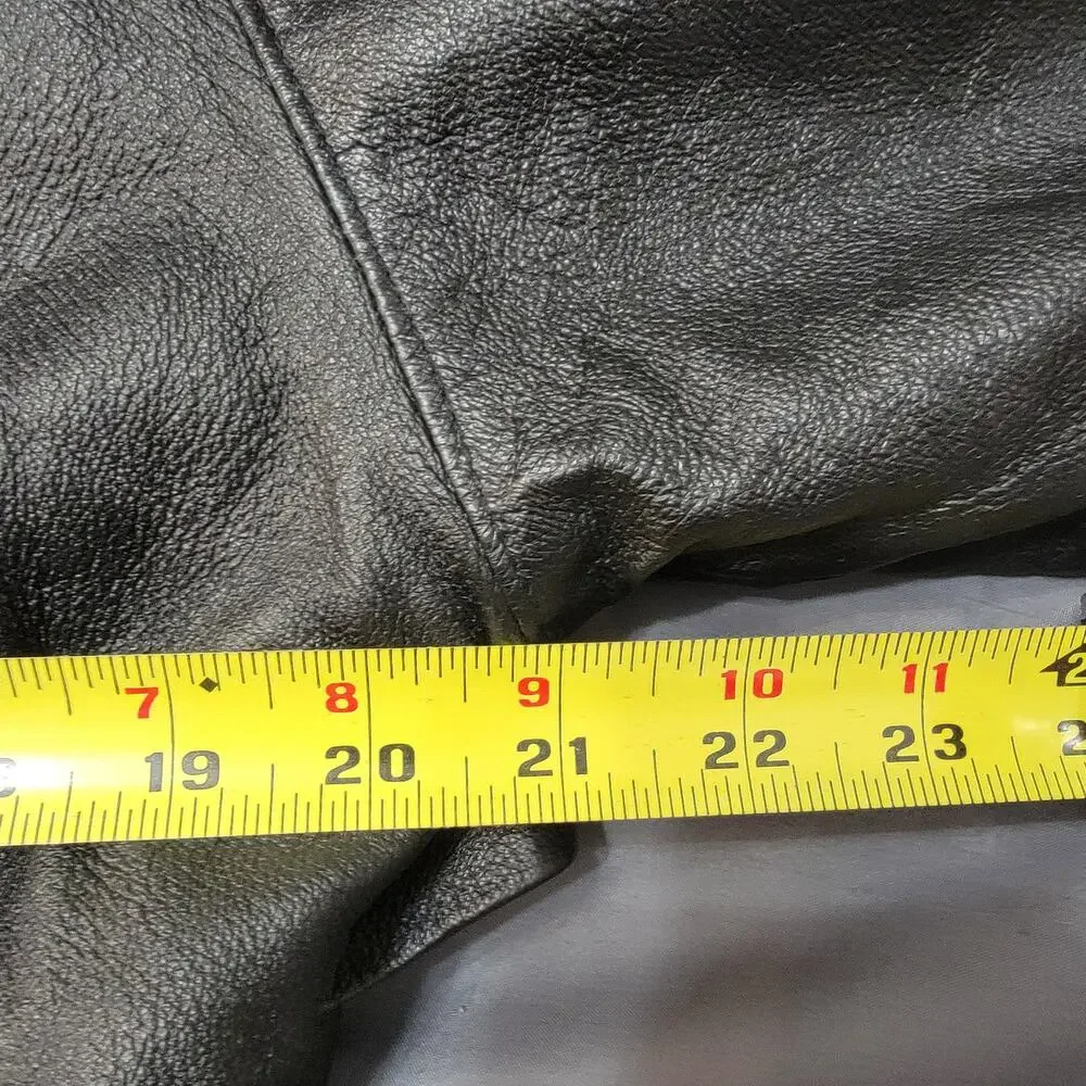 ADA Classics Vintage Brown Leather Hooded Coat with Drawstring Waist